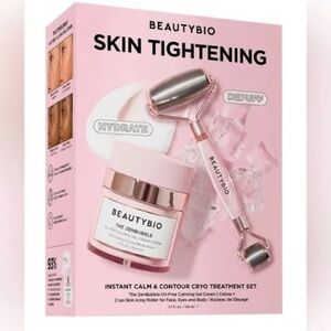 MSRP$154 | BeautyBio Skin Tightening Instant Calm & Contour Cryo Treatment Set